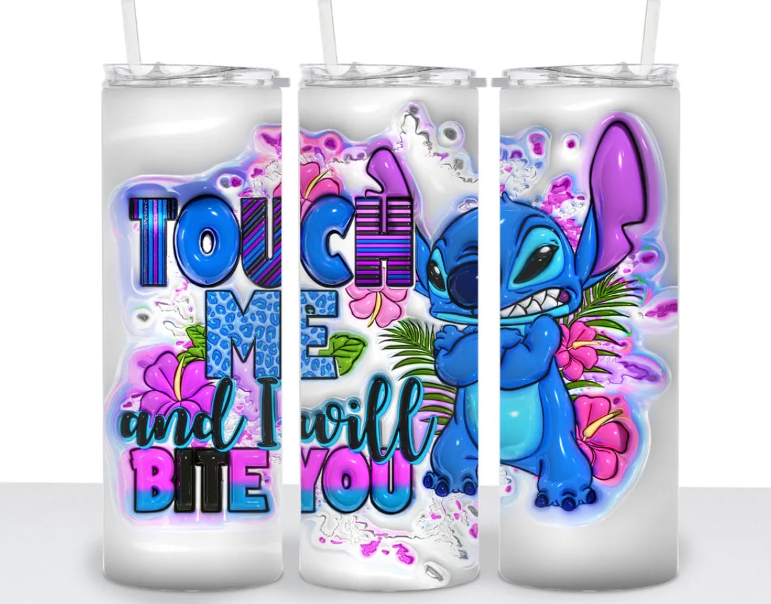 Touch me, and I will bite you