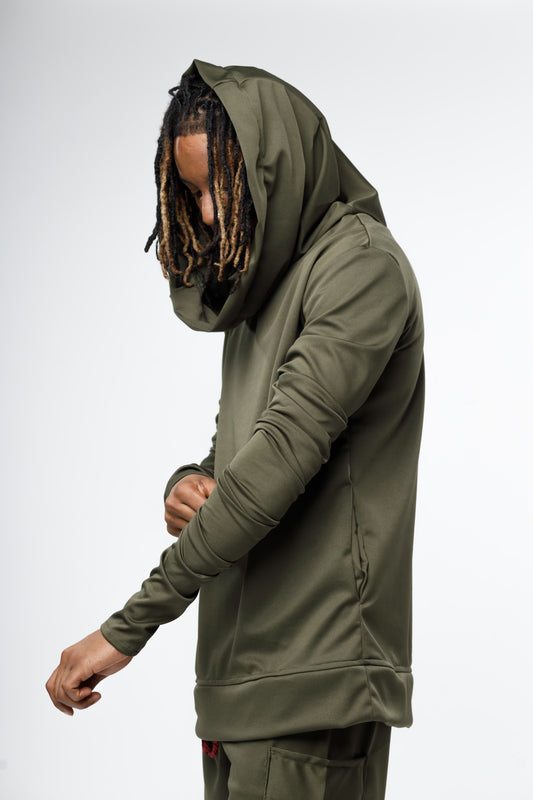 Unisex Olive Green Hoodie