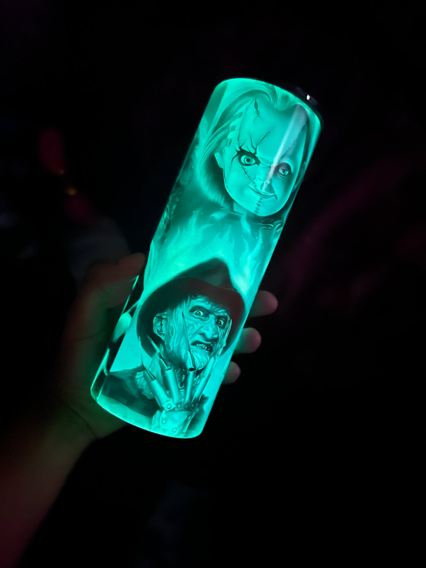 Glow in the dark scary