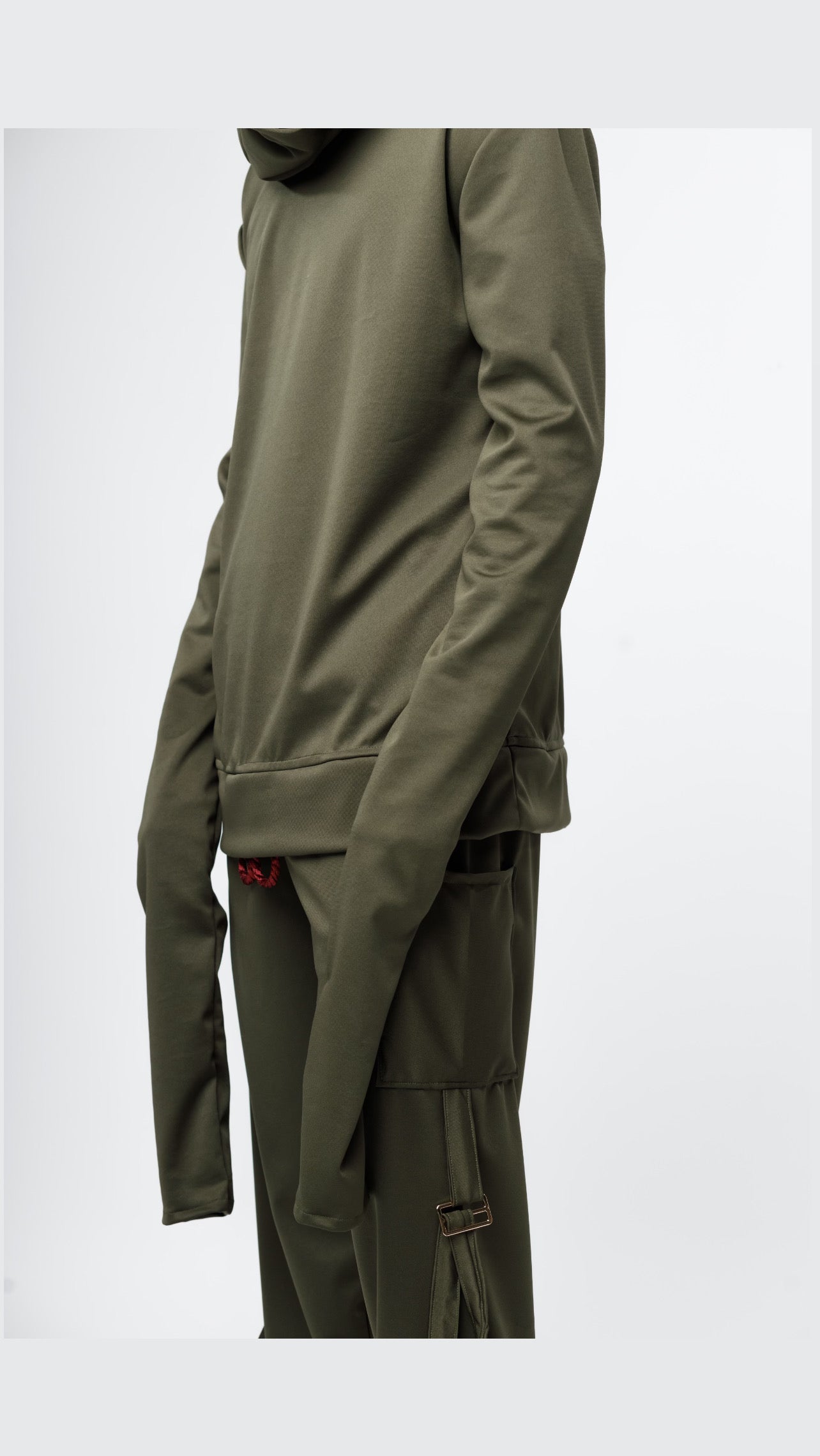 Unisex Olive Green Hoodie