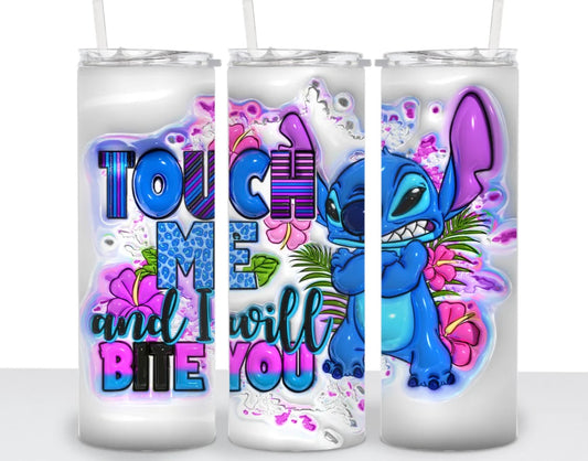 Touch me, and I will bite you